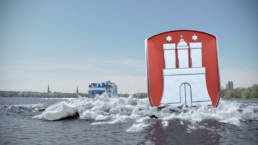 VFX Hamburg Logo in Alster